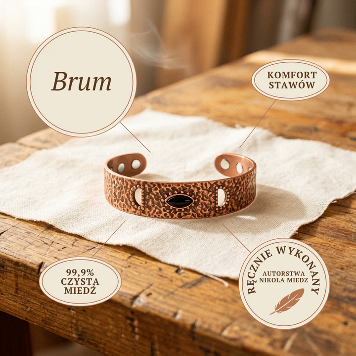 Kupferarmband Nikola&