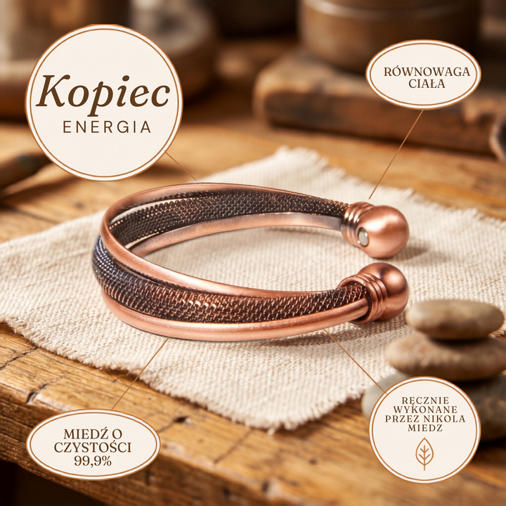 Kupferarmband Nikola&