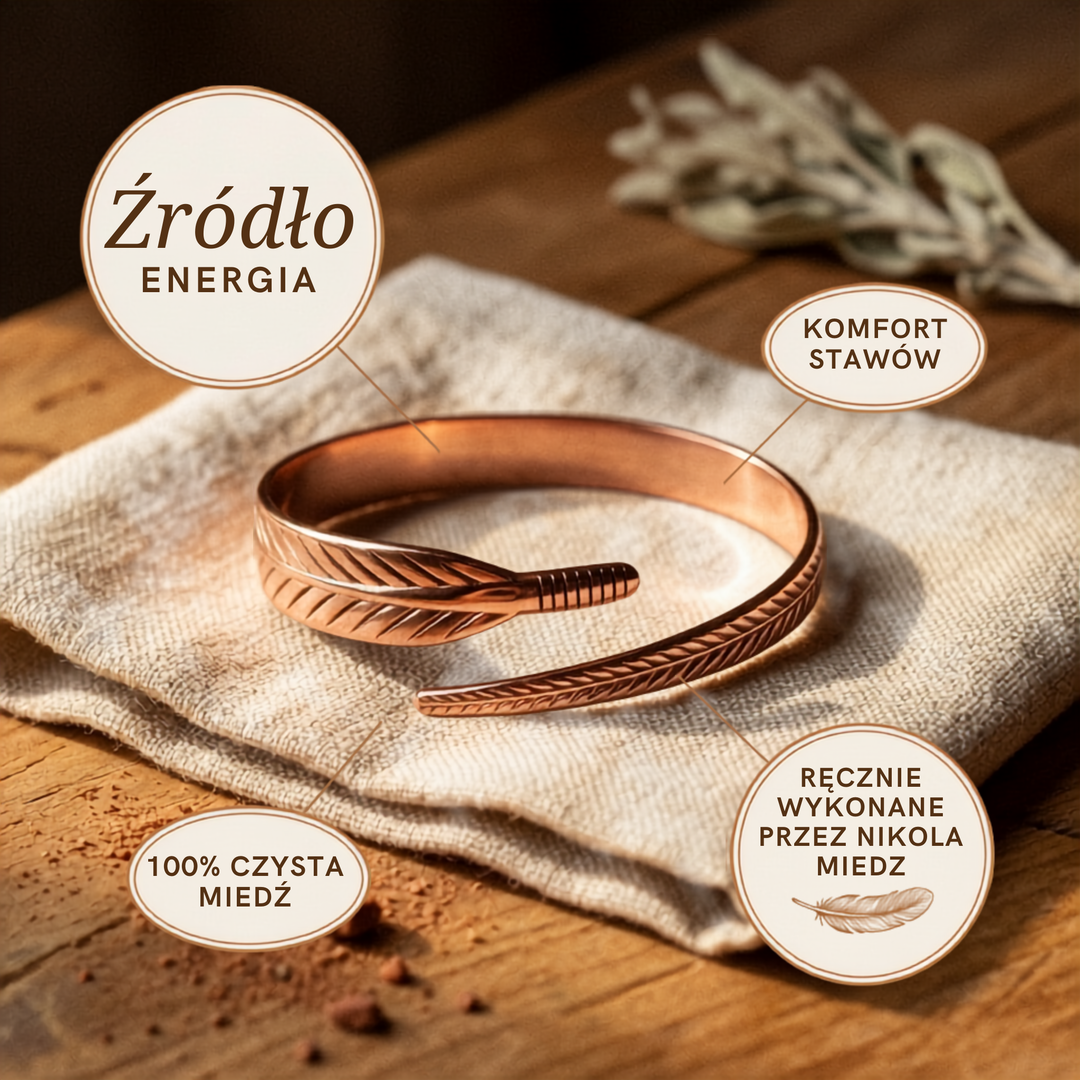 Armband aus Kupfer Nikola