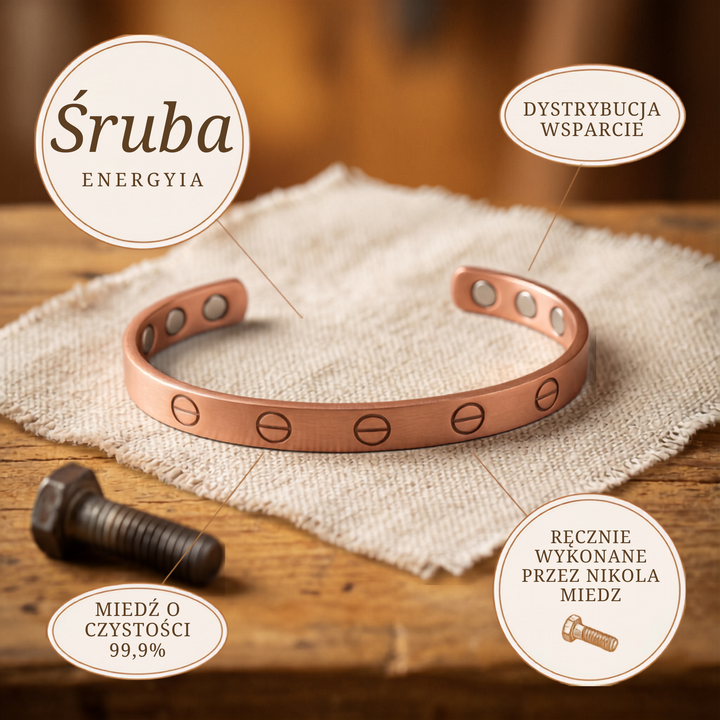 Kupferarmband Nikola&