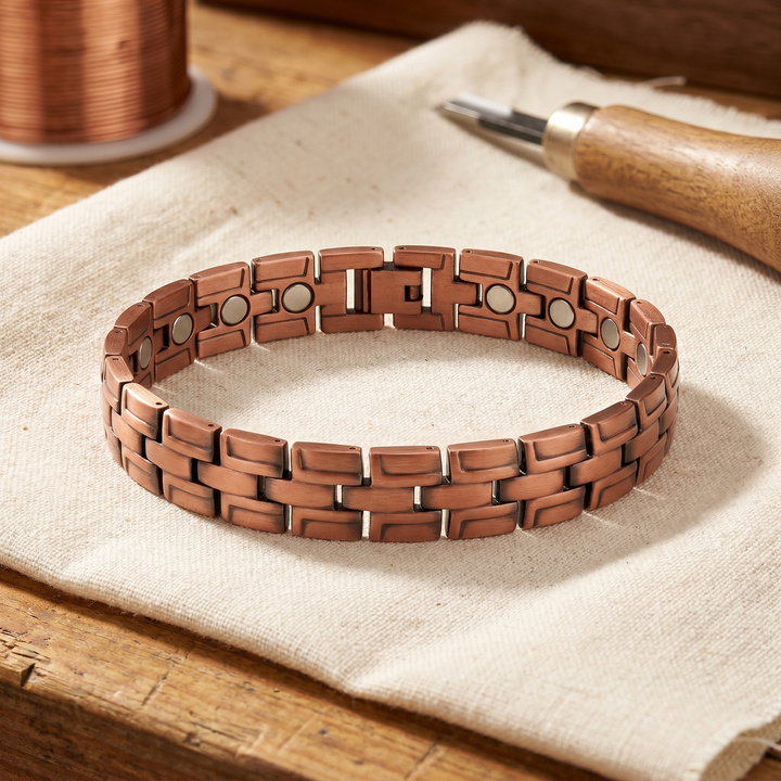 Herren-Kupferarmband Nikola&