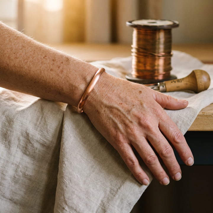 Mia Flow-Kupferarmband